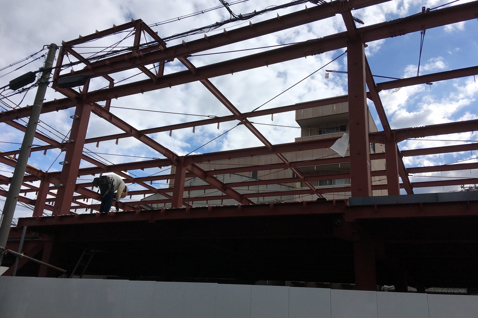 鹿児島県霧島市の鉄骨組立て・鍛冶工事なら有限会社鳶隆（とびりゅう）